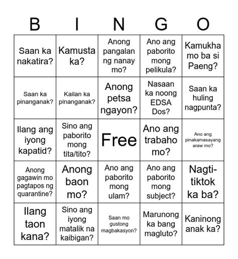 philippines bingo cards|KFAA Pinoy Human Bingo .